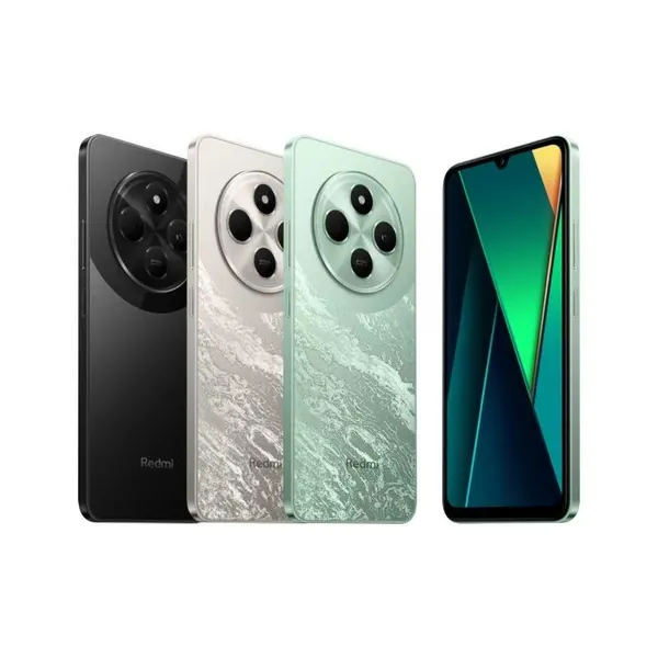 Redmi Смартфон Глобальная версия Redmi 14C смартфон MediaTek Helio G81-Ultra 50MP AI камеры 6.88" 120Hz дисплей HyperOS 5160mAh мобильный телефон Global 6/128 ГБ, Nano-SIM, черный матовый