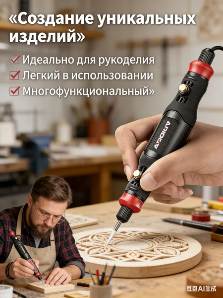 Мини-электрическая шлифовальная машина, многофункциональная ручка для гравировального сверла, используется для сверления, полировки, самостоятельной работы, портативных инструментов