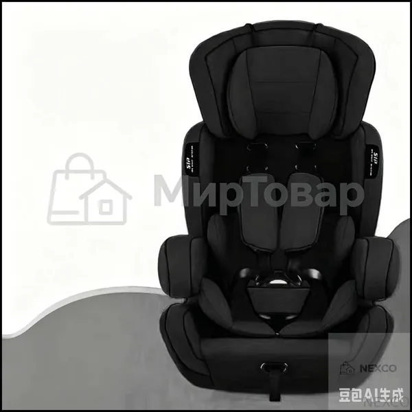 С пятиточечной пряжкой, защитой шеи и мягкой опорой, регулируемой высотой, сложными отделениями, дышащей тканью подходит для детей от 9 месяцев до 12 лет