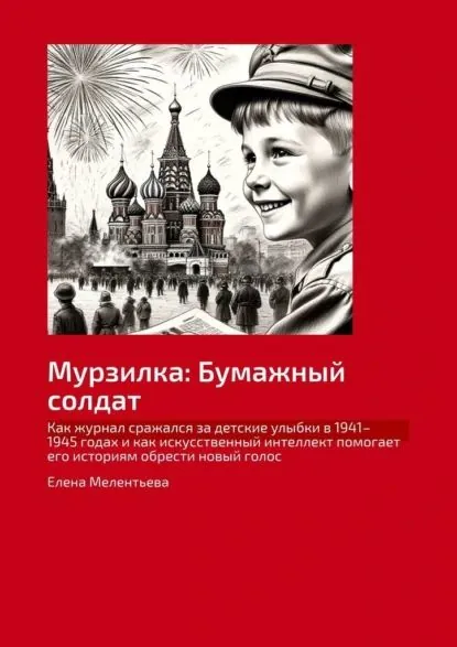 Мурзилка: Бумажный солдат. Как журнал сражался за детские улыбки в 19411945 годах и как искусственный интеллект помогает его историям обрести новый голос | Мелентьева Елена | Электронная книга