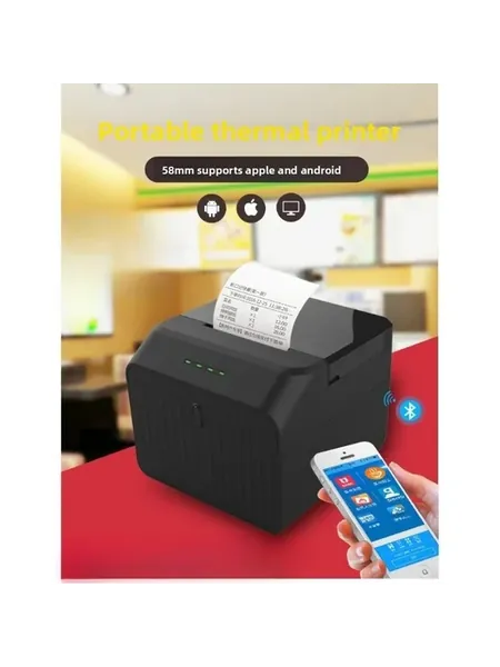 Термопринтер чеков P58D Bluetooth US, P58C