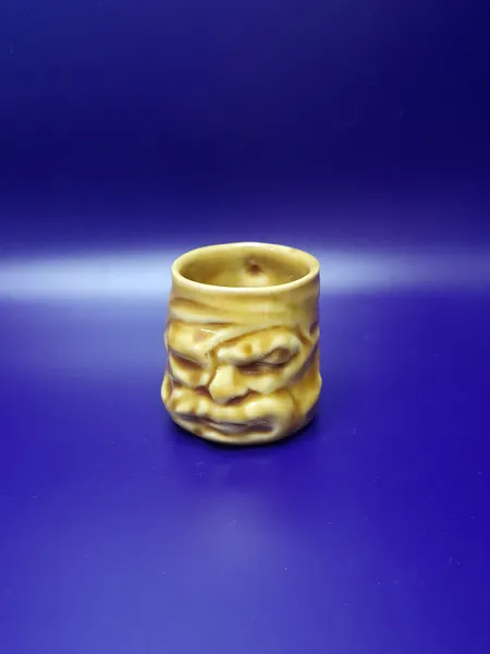 Винтажная керамическая кружка Пират, для рома, кофе, Куба, 80е