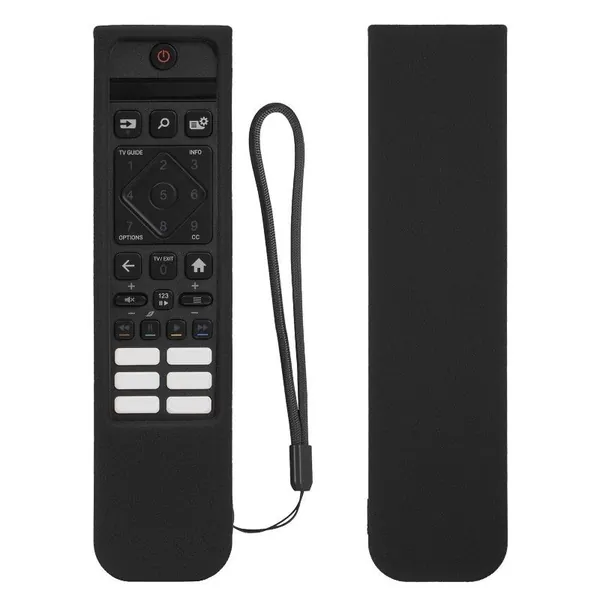Силиконовый защитный чехол для пульта Philips 4K Ambilight OLED Smart TV, ударопрочный, пылезащитный, совместим с SRC-215-01/SRC-216-11/SRC-216-12/398GM10BEPHND000CR/398MM10BEPHNE000SY