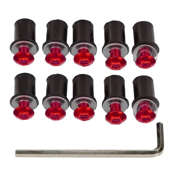 Комплект винтов M5x16mm для мотоциклетного ветрового стекла