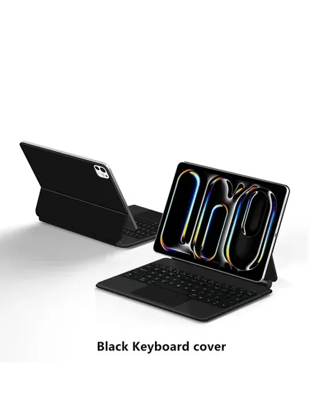 Черная клавиатура для iPad с раскладкой EN FR