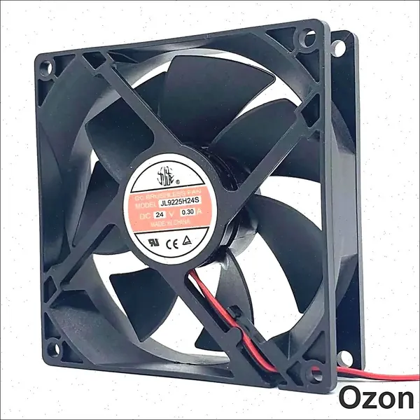 JL9225H24S DC 24V 0.30A 9CM 9225 92 мм Вентилятор охлаждения (электросварочный аппарат)
