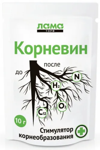 Удобрение Лама Торф Стимулятор корнеобразования , 10 г, 1 шт.