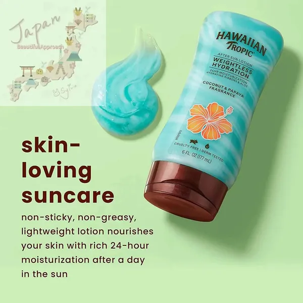Silk Hydration Weightless, невесомый увлажняющий лосьон после загара, кокос и папайя, 177 мл