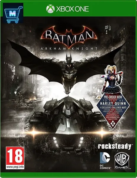 Игра Batman: Arkham Knight (Рыцарь Аркхема) (Xbox One, Xbox Series, Русские субтитры)