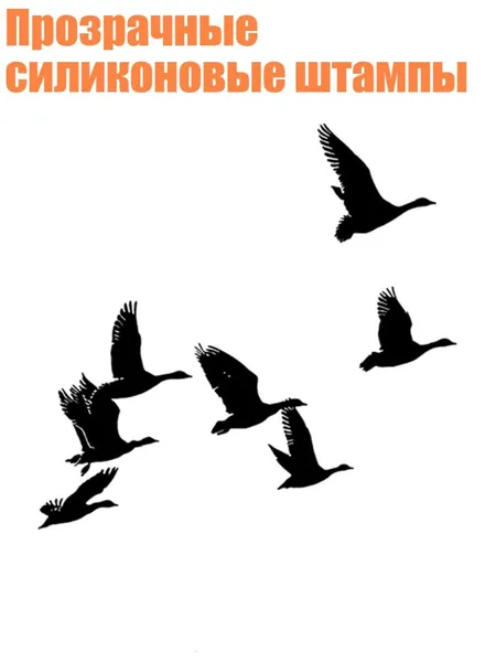 Прозрачные силиконовые штампы, Ясно