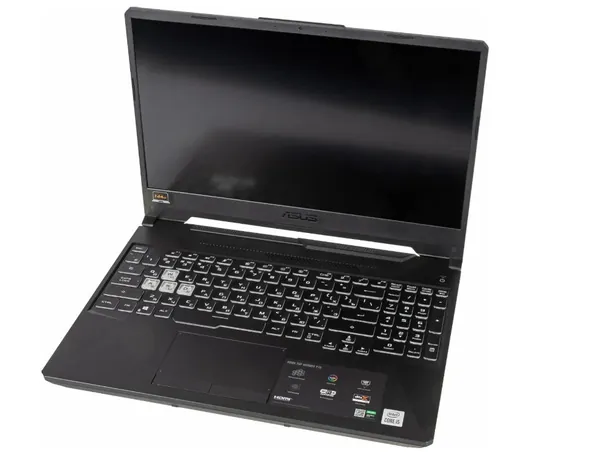 ASUS Asus TUF Gaming 15 FX506LU10750 Игровой ноутбук 15.6", AMD Ryzen 5 4600H, RAM 8 ГБ, SSD 512 ГБ, NVIDIA GeForce GTX 1660 Ti (6 Гб), Windows Home, черный, Русская раскладка
