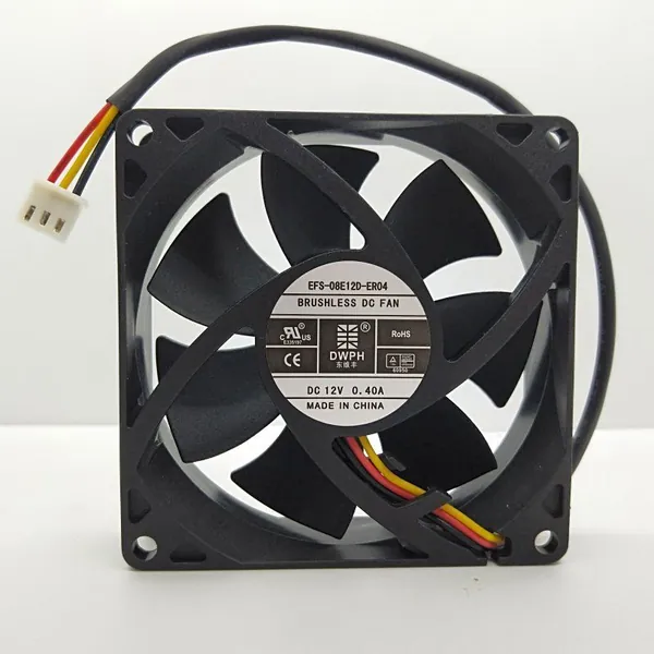 Промышленный Вентилятор DWPH EFS-08E12D-ER09 ER04 ER05 DC12V Для UPS Сантэк 3K С Исполнением ER09