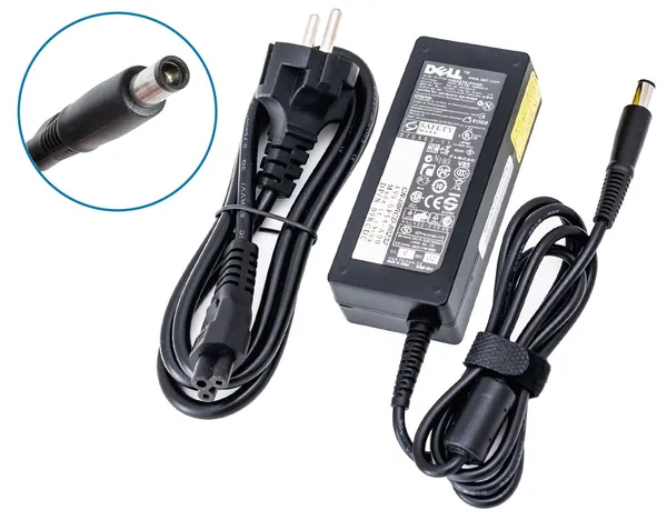 Блок питания для ноутбука Dell 19.5V, 3.34A, 65W (штекер 7.4х5.0) для Vostro 1015 2521 3500 A860, Inspiron N5050 1525 1501 3520, 3542 5547 7548 M5030, Latitude 7280 7480 D600 D620