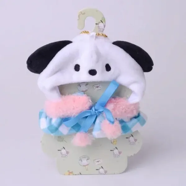 Плюшевая мультфильм детская одежда куклы 8cm