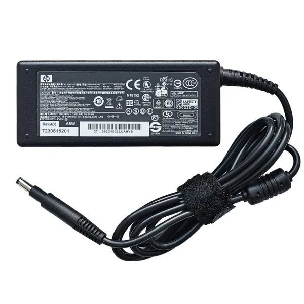 Блок питания 19.5V 3.33A 4.8x1.7mm 65W для ноутбука HP Pavilion 15-b052er b054er b156sr , Envy 6-1000 1252sr 1252er , 4-1075sr 1260er 1255er / Pavilion SleekBook 15-b183sr / ADP-65FC 677770-003