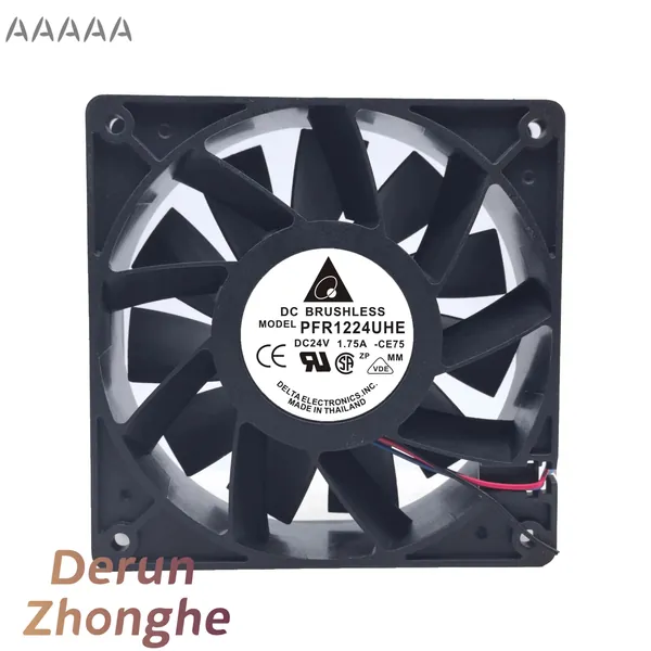 PFR1224UHE 1.75A 12CM 24V 120*120*38mm большой поток воздуха инверторный вентилятор охлаждения