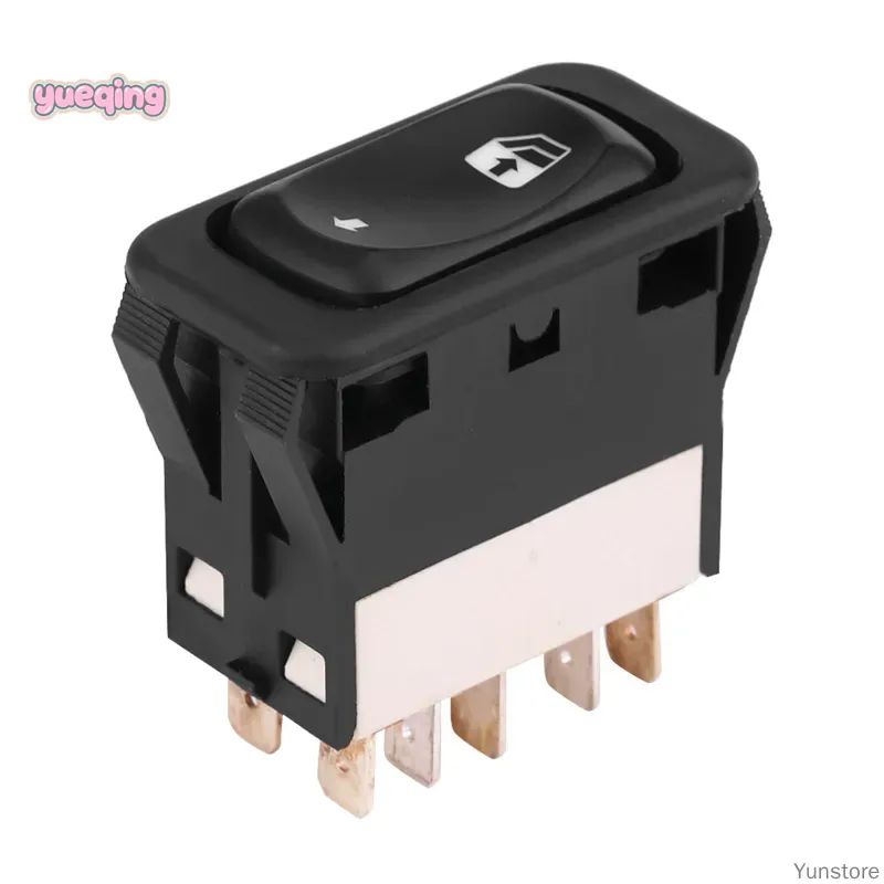 Главный выключатель окна Single Power Master Window Switch Button для Freightliner Columbia Century 2001-2011, запчасть № A06-30769-027, черный цвет, материал пластик ABS, вес