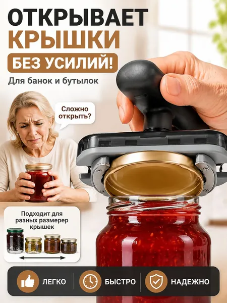 Открывалка, 12.7 см, 1 шт