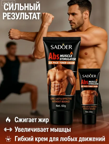 Крем жиросжигатель для похудения мощный мужской