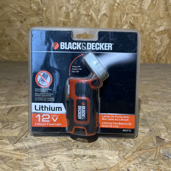 BLACK&DECKER Световой фонарь BDCF12 12V LED
