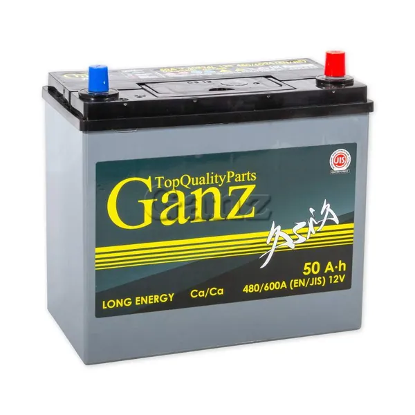 GANZ Аккумулятор автомобильный, 50 А•ч, Обратная (-/+) полярность