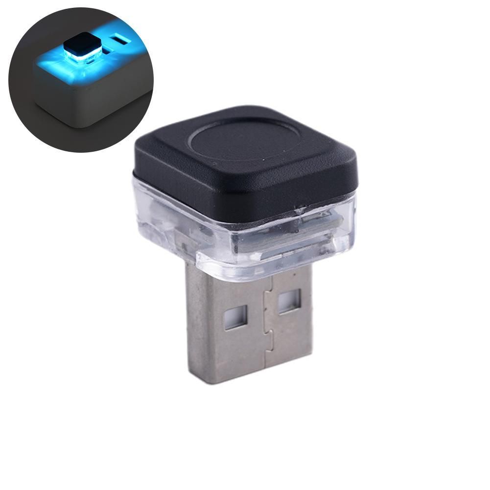 Автомобильные Мини-USB СВЕТОДИОДНЫЕ лампы окружающего света Декоративные атмосферные лампы для интерьера