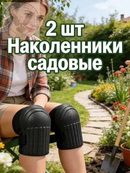 2 шт Наколенники садовые строительные универсальные, Защита коленного сустава