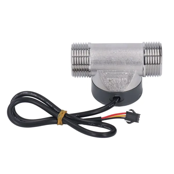 Water Flow Meter Flowmeter Counter Датчик Stainless Сталь для Pool Fish Pond 3.5 24V DC
