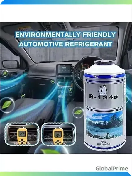 Экологичный хладагент R134a для автомобильных кондиционеров, 150 г, 1 флакон, запчасти для АЗС, универсальный фре