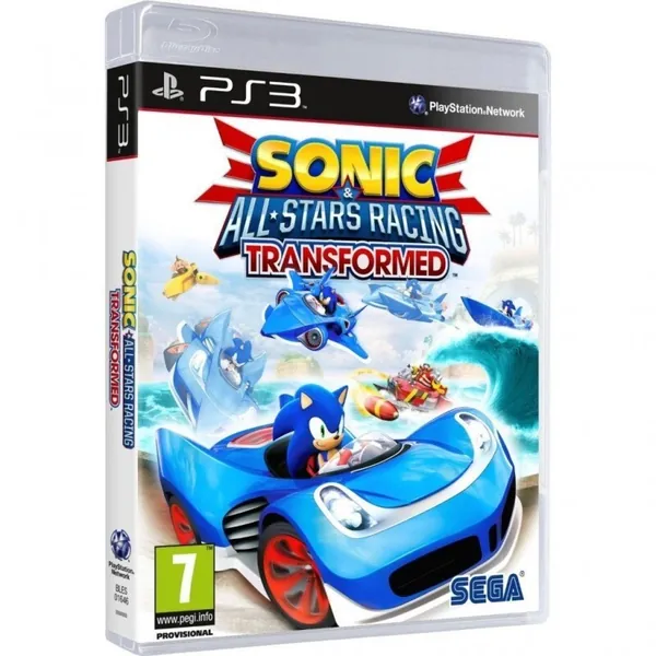 Sonic & All-Star Racing Transformed PS3, английская версия