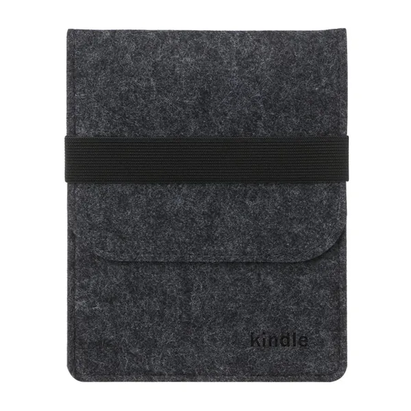(1 шт.) Универсальный чехол из войлока для Kindle 6", черный