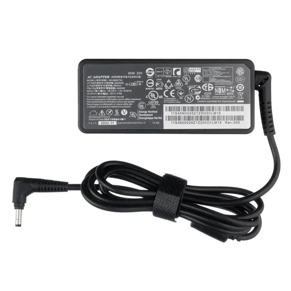 Блок питания 20V 3.25A 4.0x1.7 (65W) для Lenovo IdeaPad s145-15api l340-15api / 3 14itl6 3 17ada05 s145-15iil 3 15ada05 / v15-ada 110-15acl 3 14ada05 5 14alc05 / b50-10 3 15iil05 5 15are05
