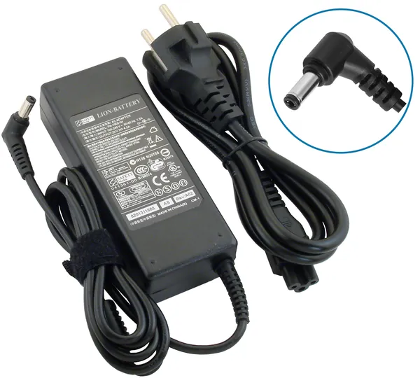 Блок питания для ноутбука Lenovo 20V, 4.5A, 90W (штекер 5.5х2.5) для Lenovo G580 B450 B550 B570 B570E, E43 G450 G470 G480, IdeaPad Z500 Y450 Y460 Y510 Y530, Y550 Y550P Z565 Z580