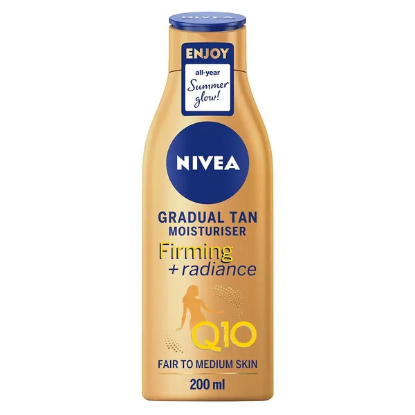 Nivea Q10 Укрепляющий лосьон для тела с загаром 200 мл