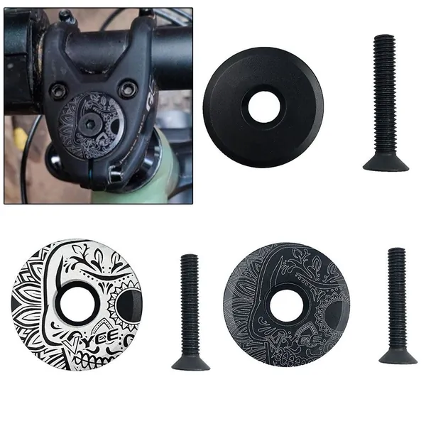 BBBO Велосипедная Гарнитура VYCE без маркировки carbon top Cap из алюминиевого сплава с велосипедным стержнем 28,6 мм