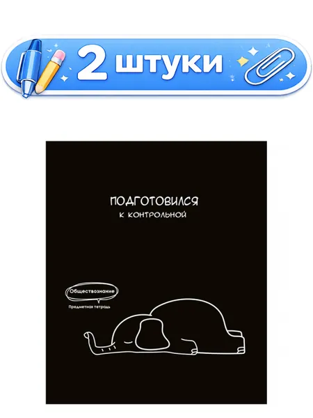 2уп. Тетрадь 48 листов П Обществознание Подслушано Т48-1464