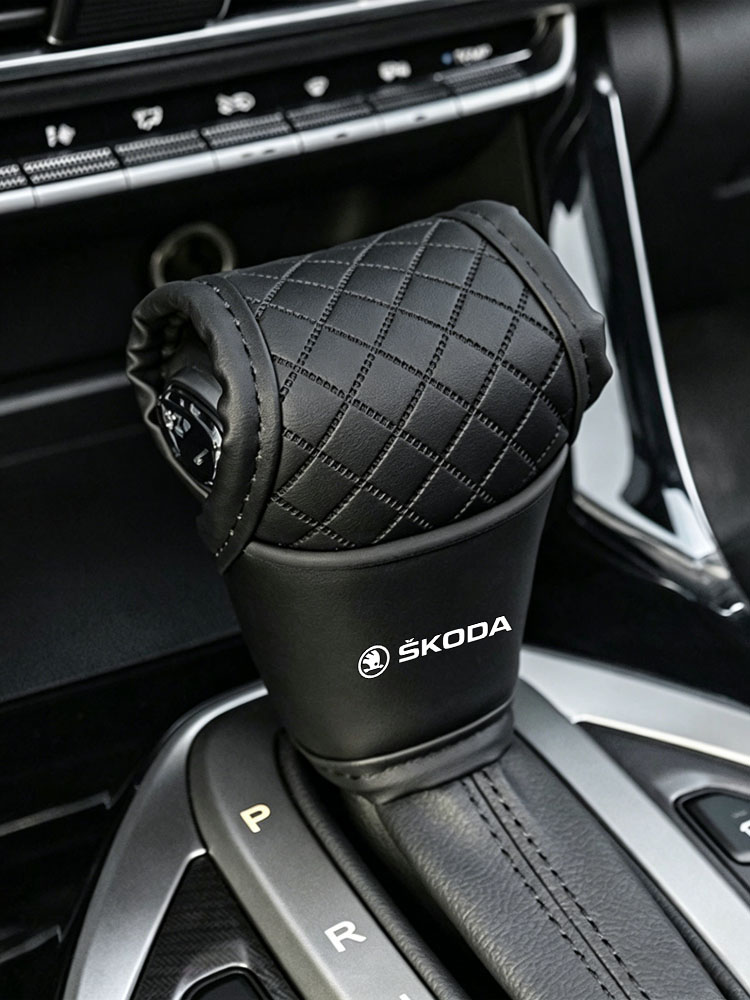 Накладка на рычаг переключения передач для автомобилей Skoda, автоматическая коробка передач, 1 шт.