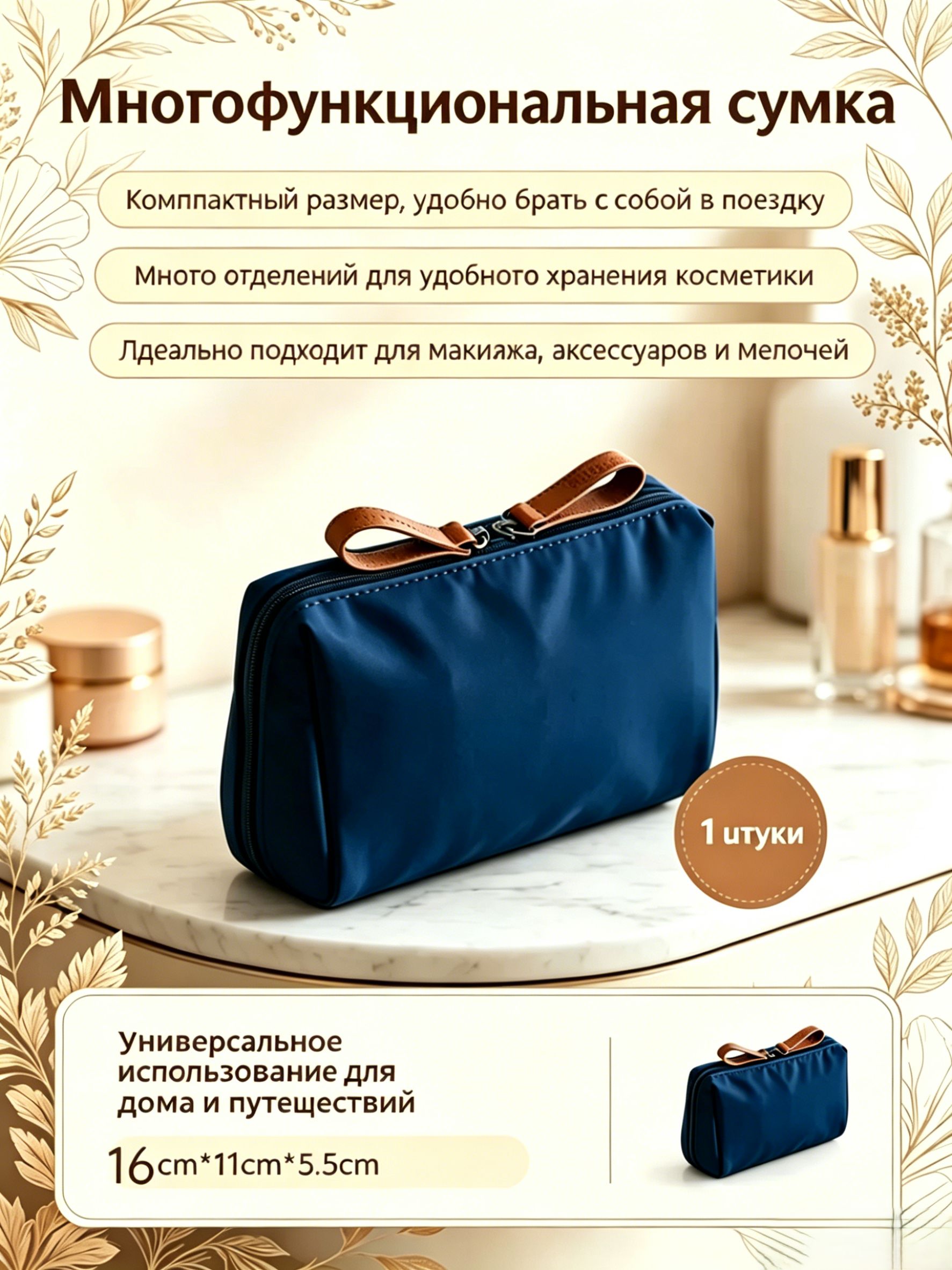 Косметичка дорожная