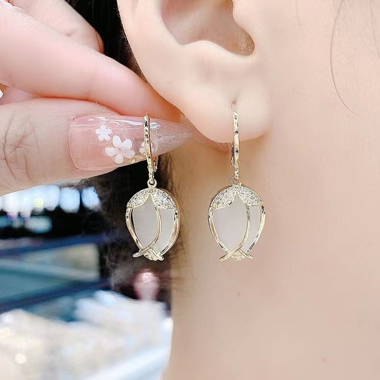 Серьги асимметричные