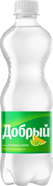 Напиток ДОБРЫЙ Лимон - Лайм ПЭТ, 0.5L