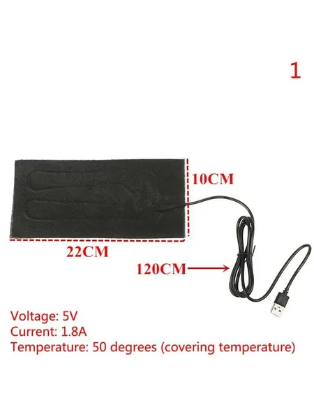 5v нагревательный лист USB Электрический нагревательный лист