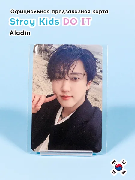 Карта Stray kids DO IT Чанбин Aladin предзаказная официальная