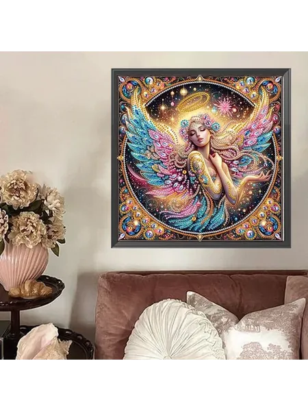 Мозаика ангел 5D DIY набор для декора, 30x30см