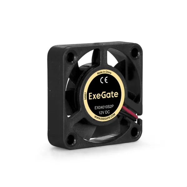 Кулер в корпус ExeGate EX04010S2P (5000rpm/2pin/подшипник скольжения)
