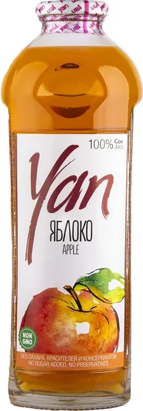 Яблочный сок Yan, 930 мл