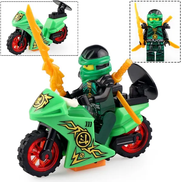 Фигурка Ninjago Ниндзяго, , Самурай Икс, Харуми (Молчаливая) с маской обмана, конструктор для мальчиков