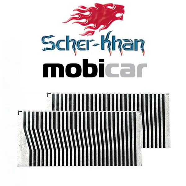 2 шт. Шлейф дисплея для брелока Scher-Khan Mobicar (совместимый c Шерхан мобикар 1, 2, 3)