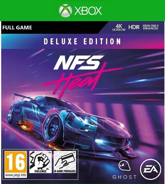 Игра Need for Speed Heat издание Deluxe для Xbox One/Series X S, Русский язык, электронный ключ