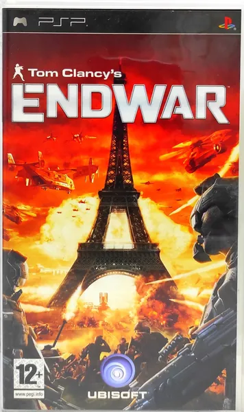 Tom Clancys EndWar Английский язык ULES 01068 Видеоигра на диске PSP. Товар уцененный