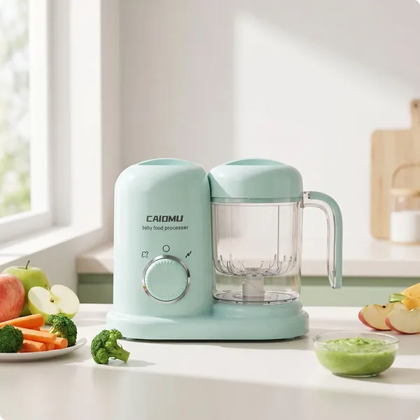Стационарный блендер CAIOMU baby food processer, разноцветный